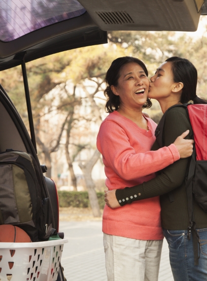 Mom and Student